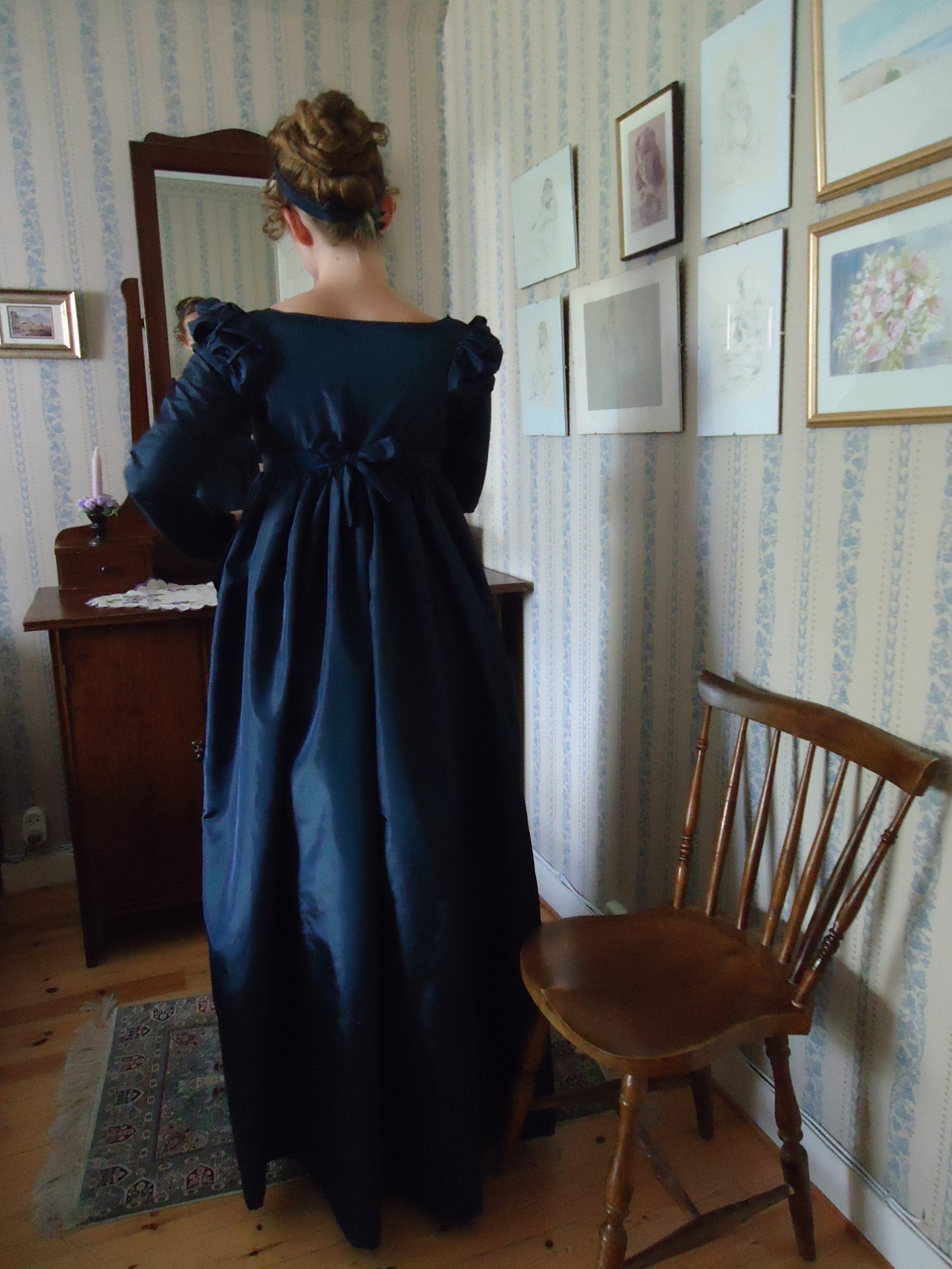 Regency gown, layers beneath and the hair! | Susanna Art Blog